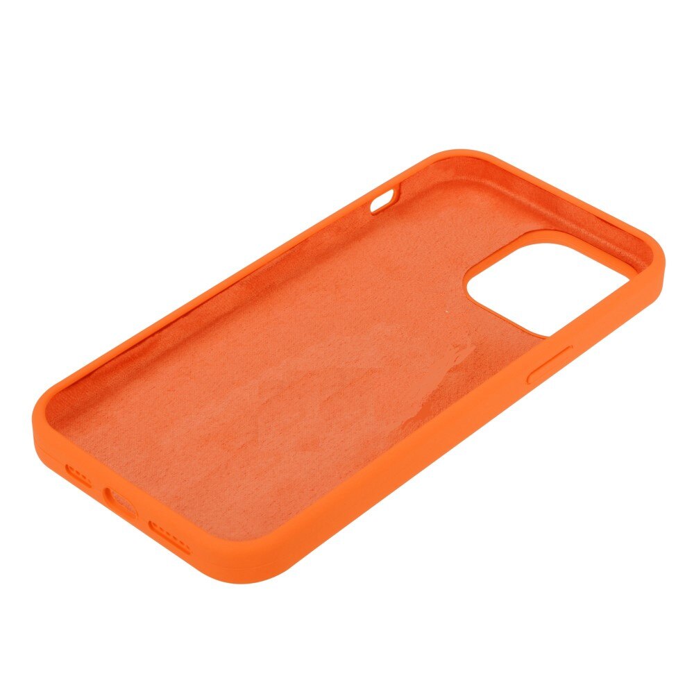 Cover Silikone iPhone 14 orange