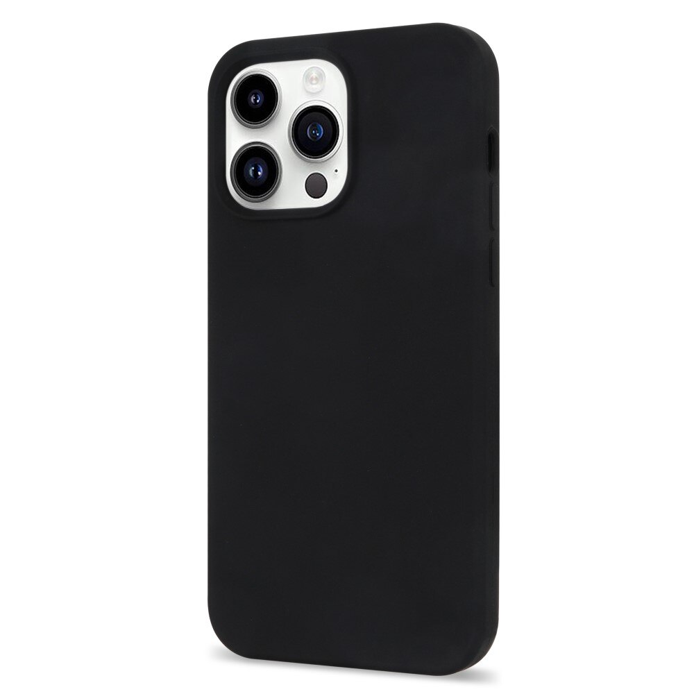 Cover Silikone iPhone 14 Pro sort