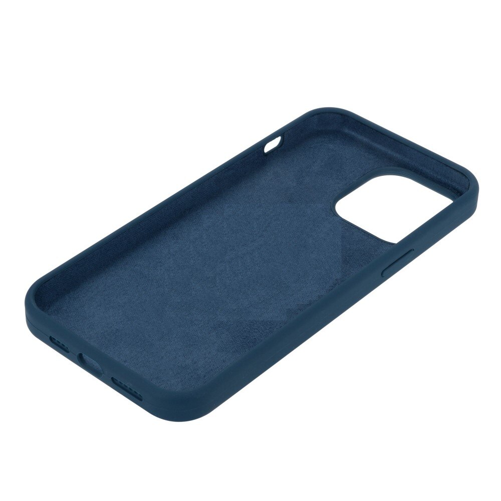 Cover Silikone iPhone 14 Pro blå