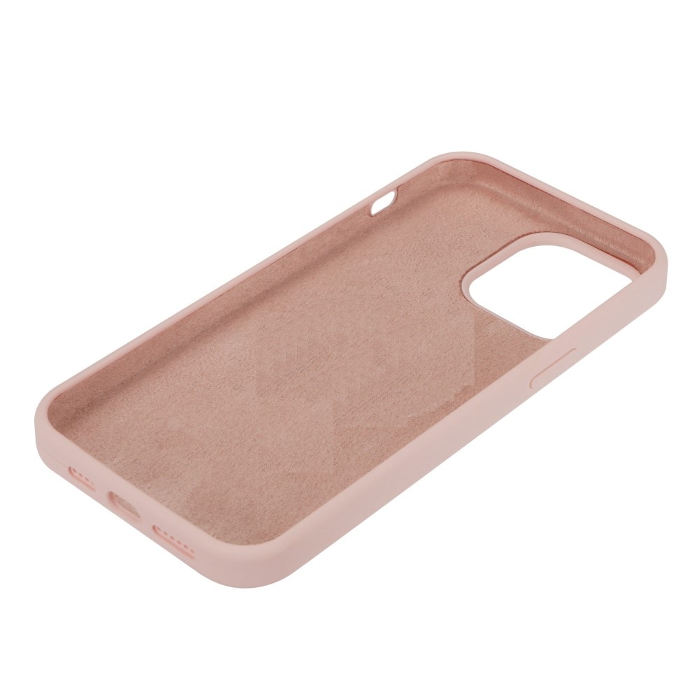 Cover Silikone iPhone 14 Pro lyserød