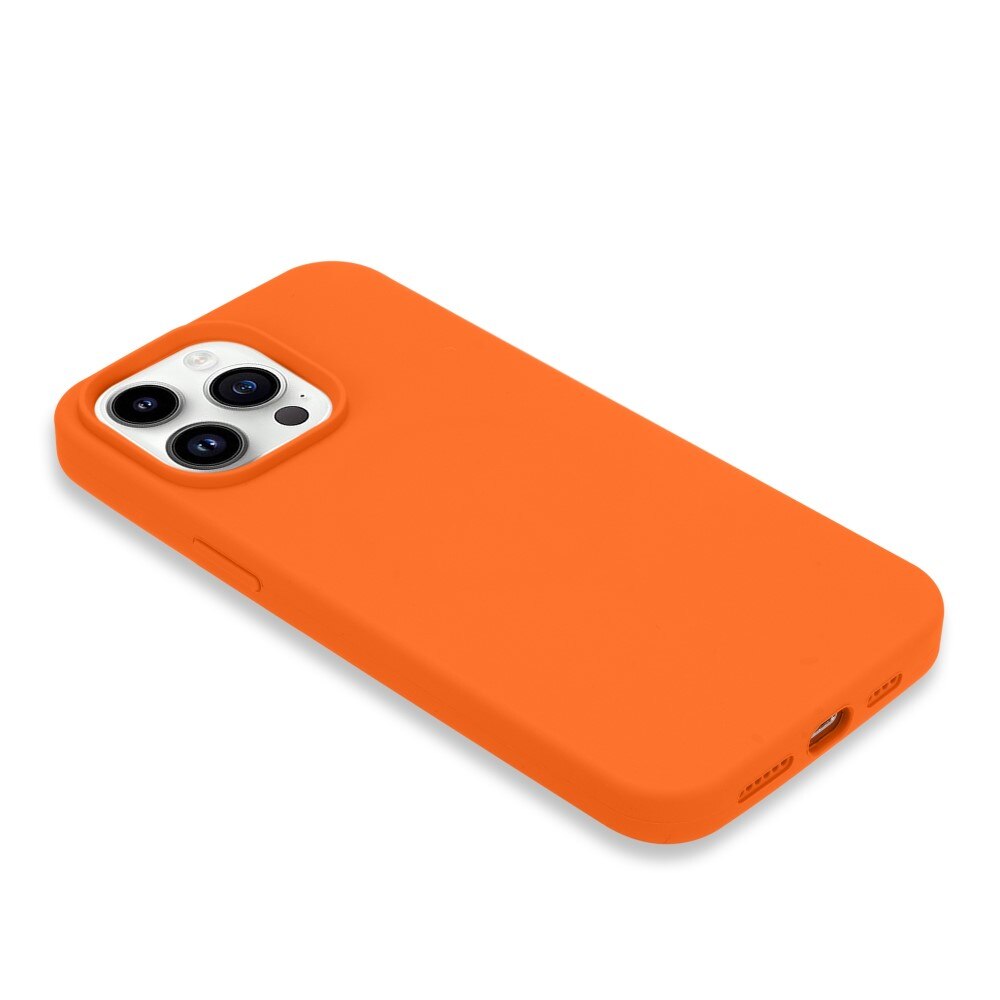 Cover Silikone iPhone 14 Pro orange