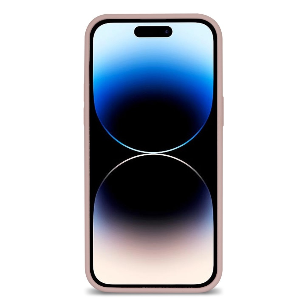 Cover Silikone iPhone 14 Pro Max lyserød