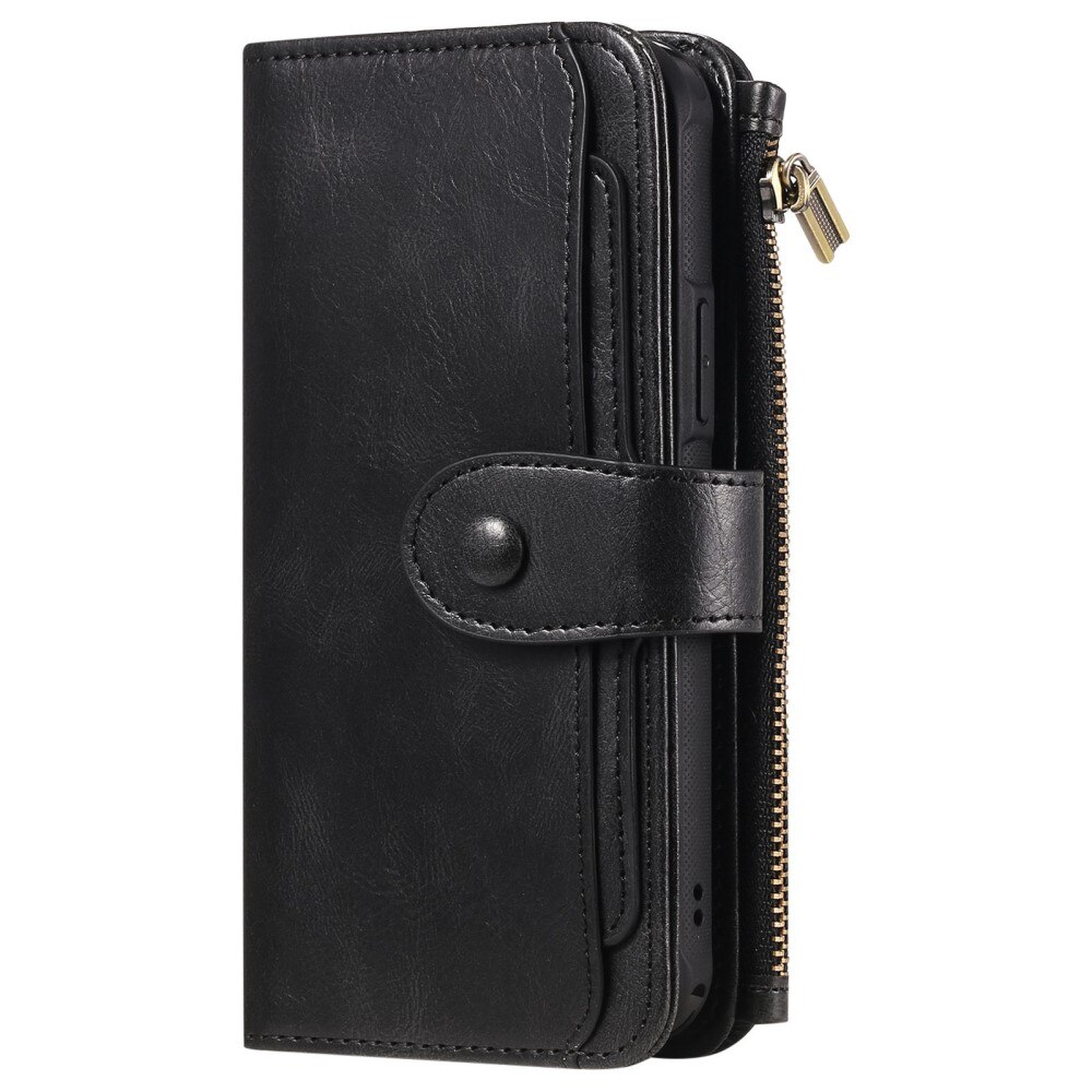 Magnet Leather Multi-Wallet iPhone 14 Pro Max sort