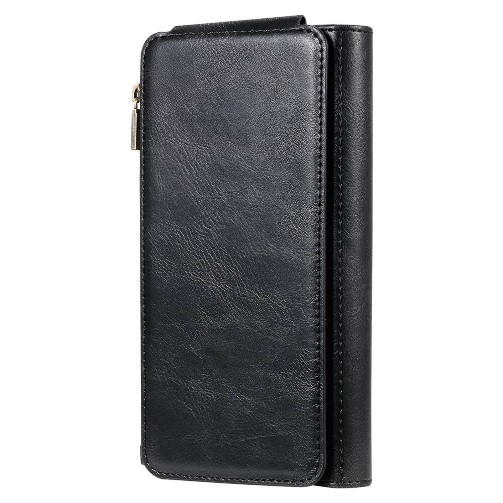 Magnet Leather Multi-Wallet iPhone 14 Pro sort