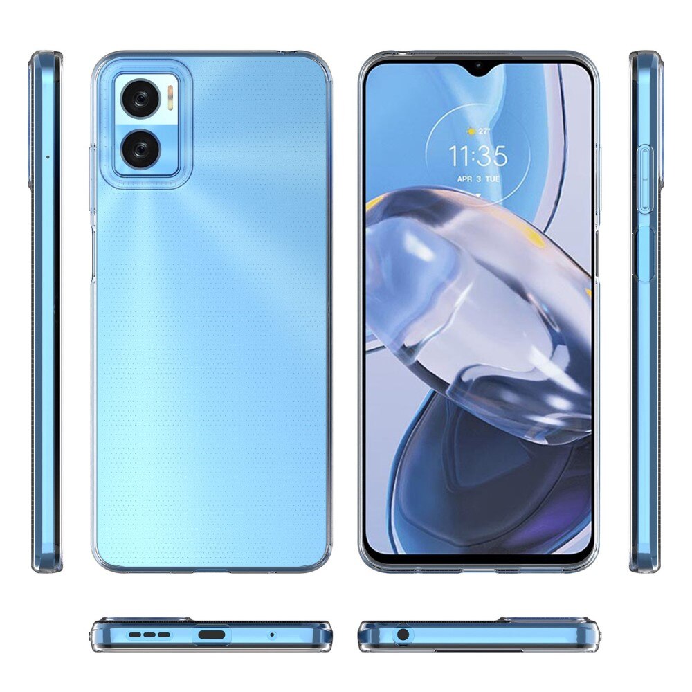 TPU Case Motorola Moto E22i Gennemsigtig