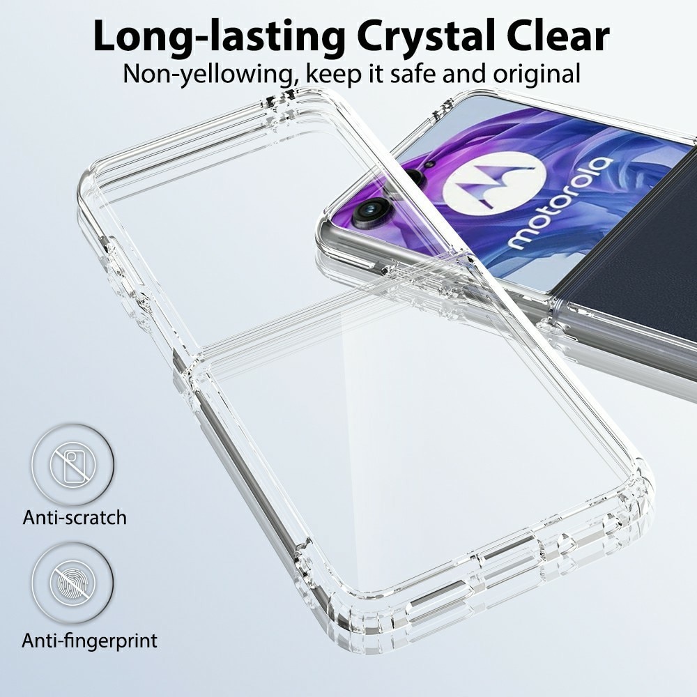 Hybridcover Motorola Razr 60 Ultra Gennemsigtig