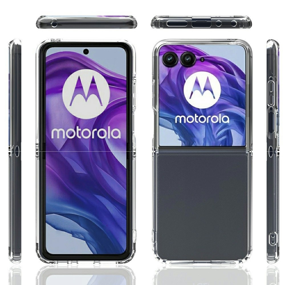 Hybridcover Motorola Razr 60 Ultra Gennemsigtig