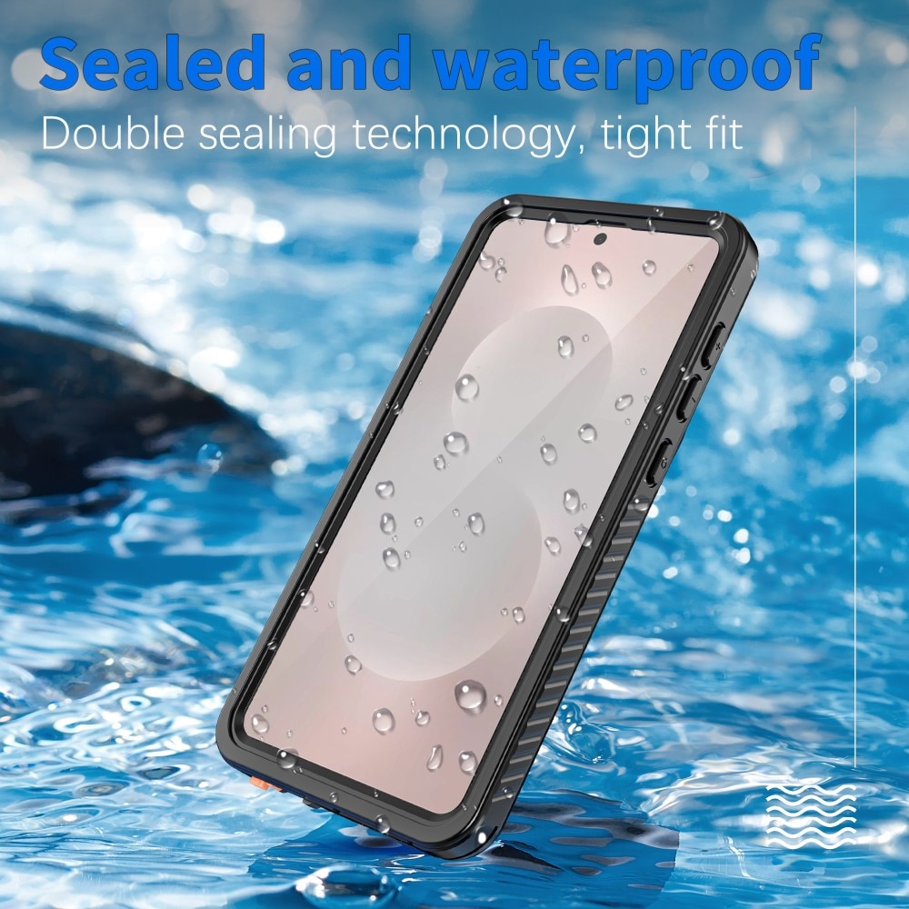 Vandtæt Cover Samsung Galaxy S25 Edge gennemsigtig
