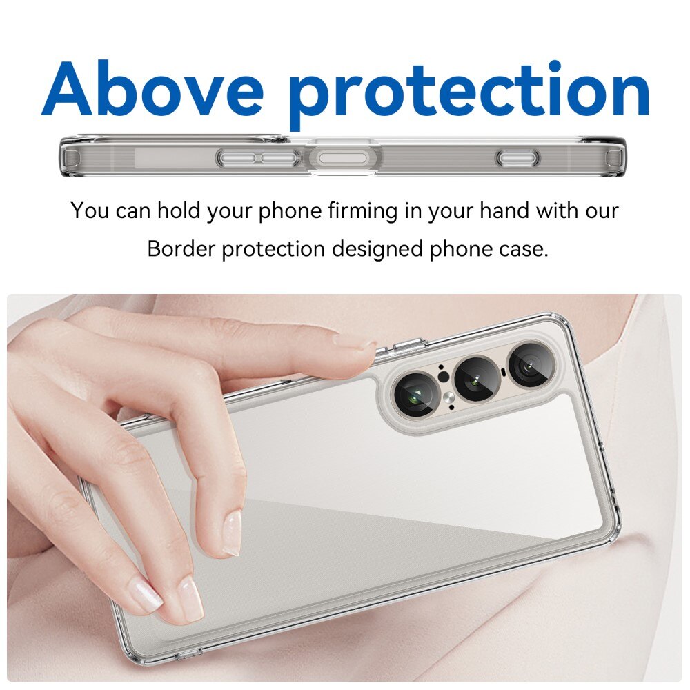 Hybridcover Sony Xperia 1 VII Gennemsigtig