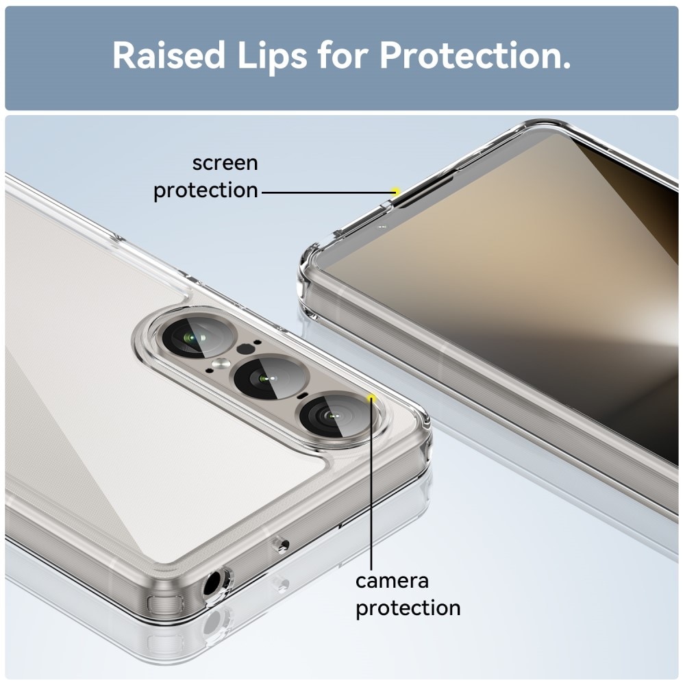 Hybridcover Sony Xperia 1 VII Gennemsigtig