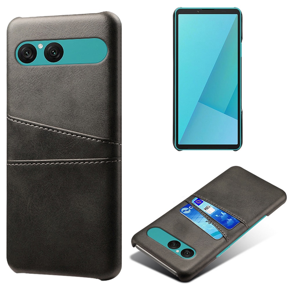 Card Slots Case Sony Xperia 10 VII Sort
