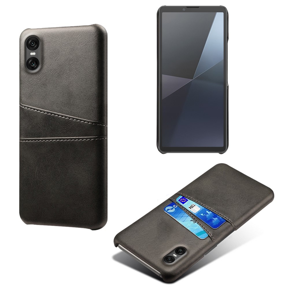 Card Slots Case Sony Xperia 10 VII Sort