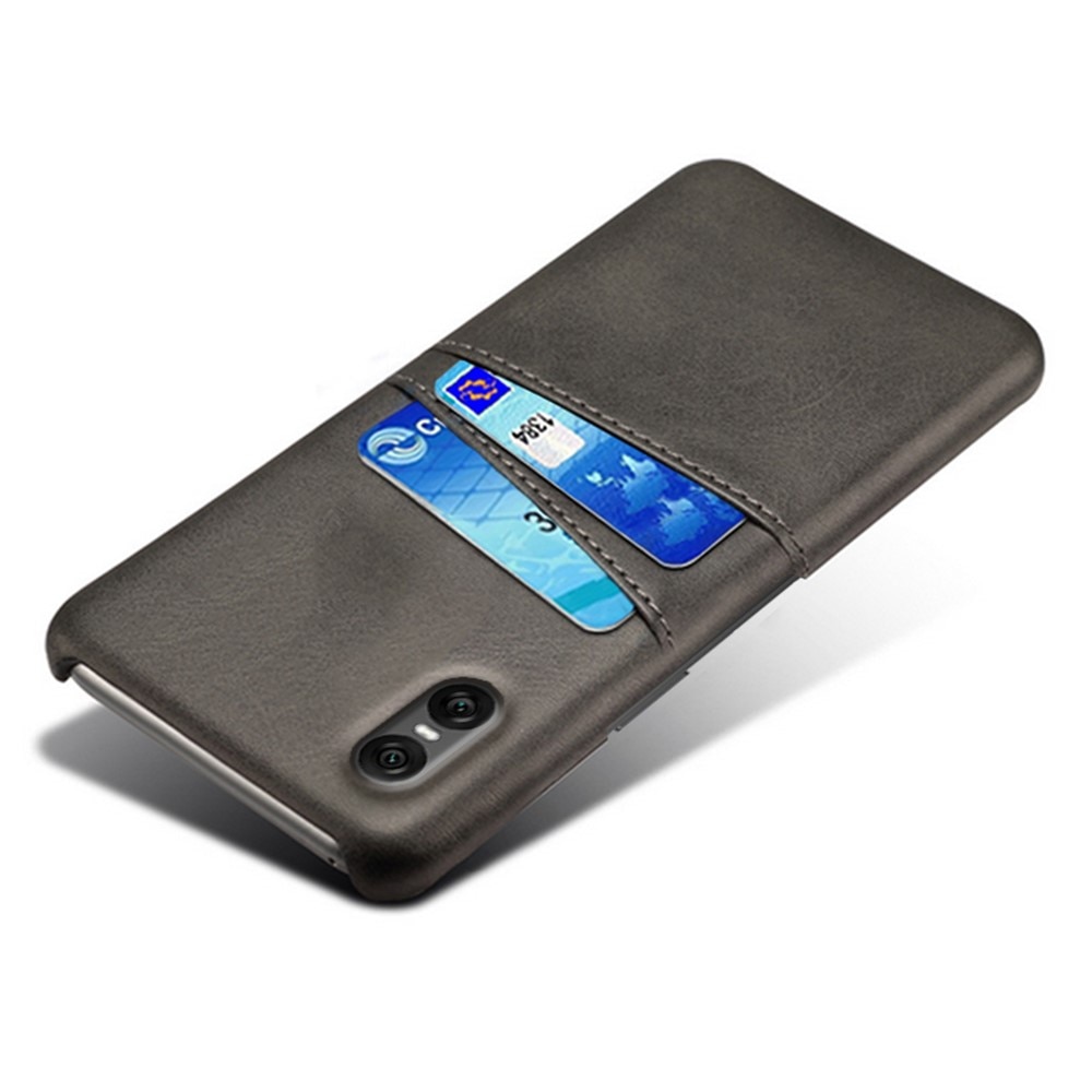 Card Slots Case Sony Xperia 10 VII Sort