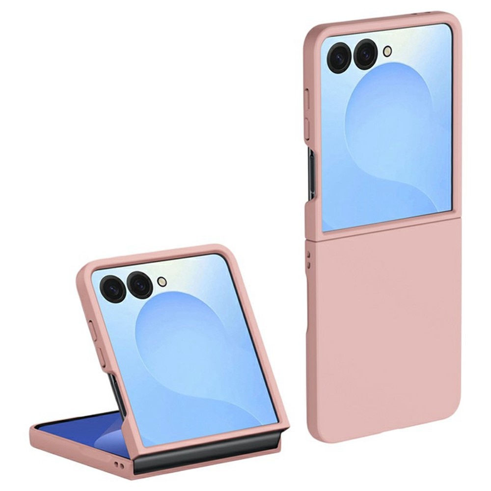 Hard Case Rubberized Samsung Galaxy Z Flip 7 Lyserød
