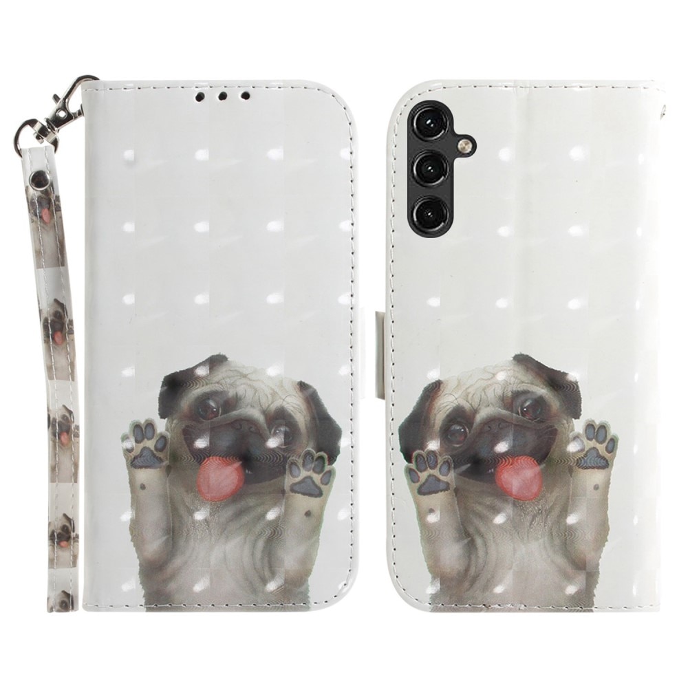 Mobiltaske 3D Samsung Galaxy A14 hund