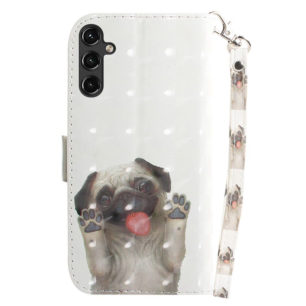 Mobiltaske 3D Samsung Galaxy A14 hund