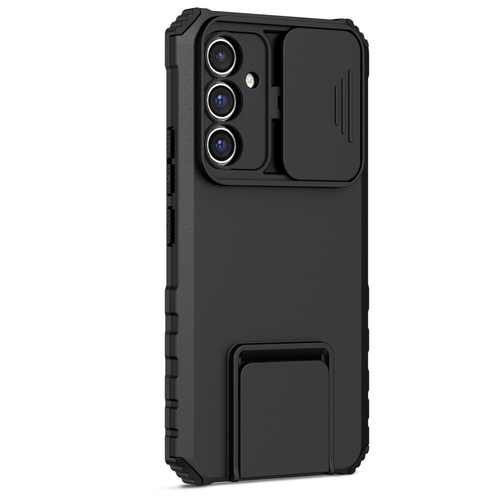 Samsung Galaxy A56 Kickstand Cover kamerabeskyttelse Sort