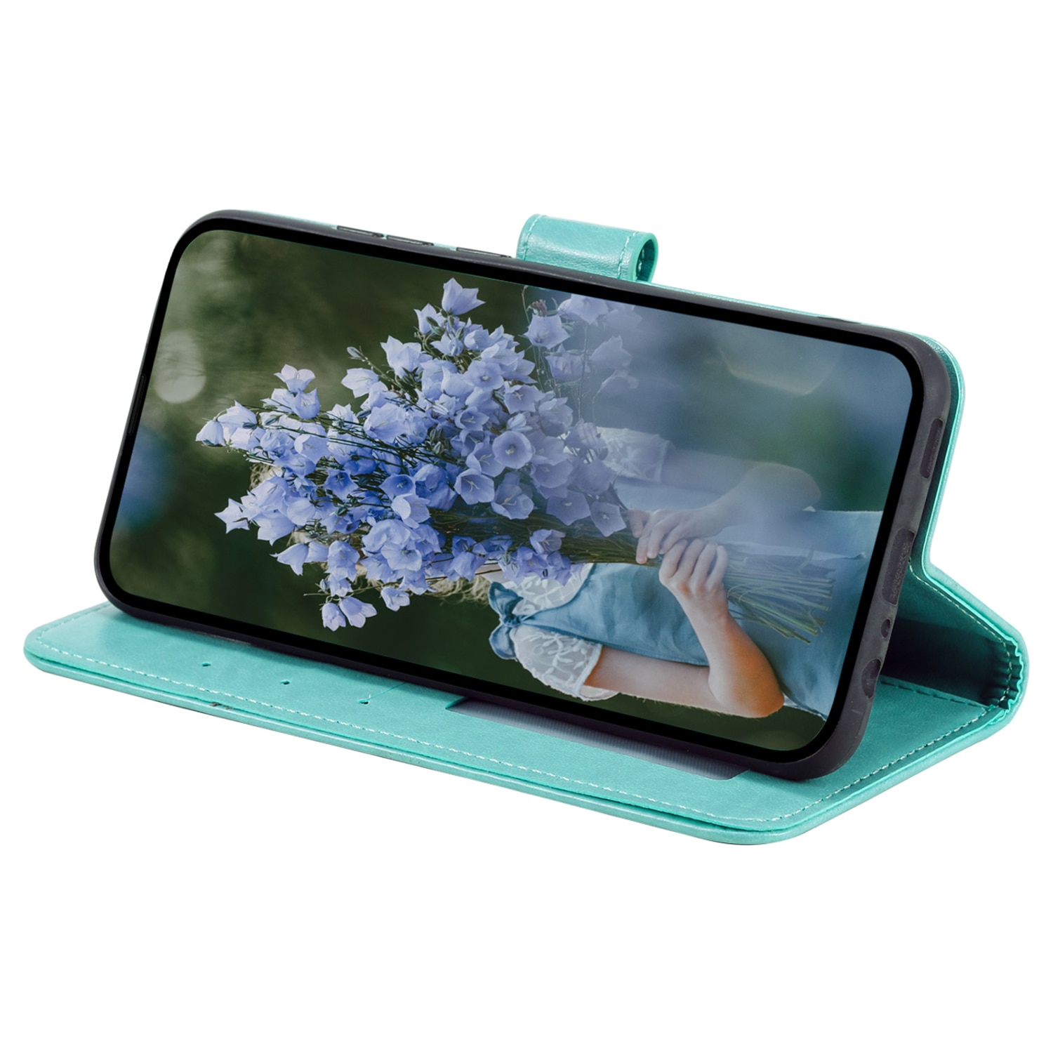 Læderetui Mandala Samsung Galaxy A17 Grøn