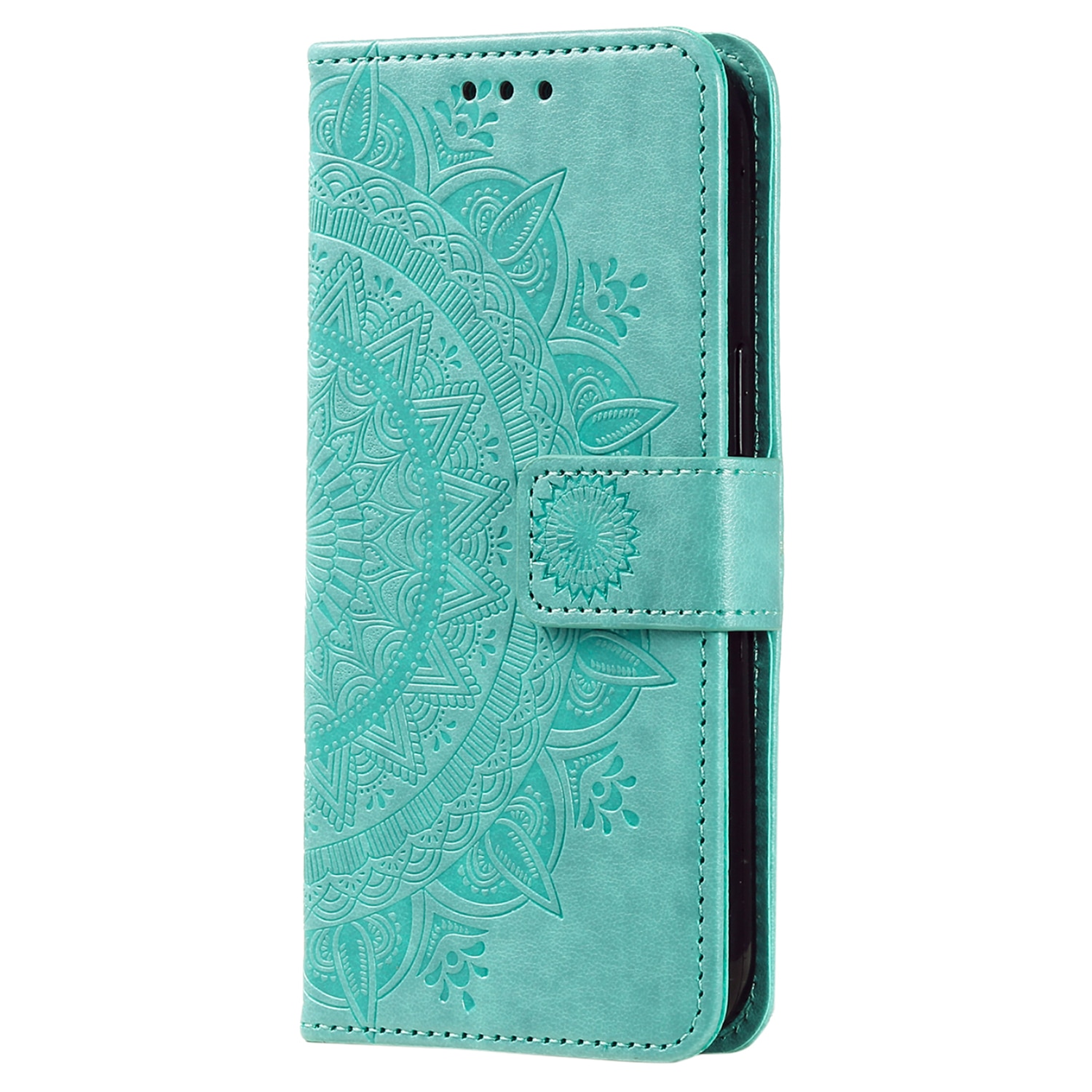 Læderetui Mandala Samsung Galaxy A17 Grøn