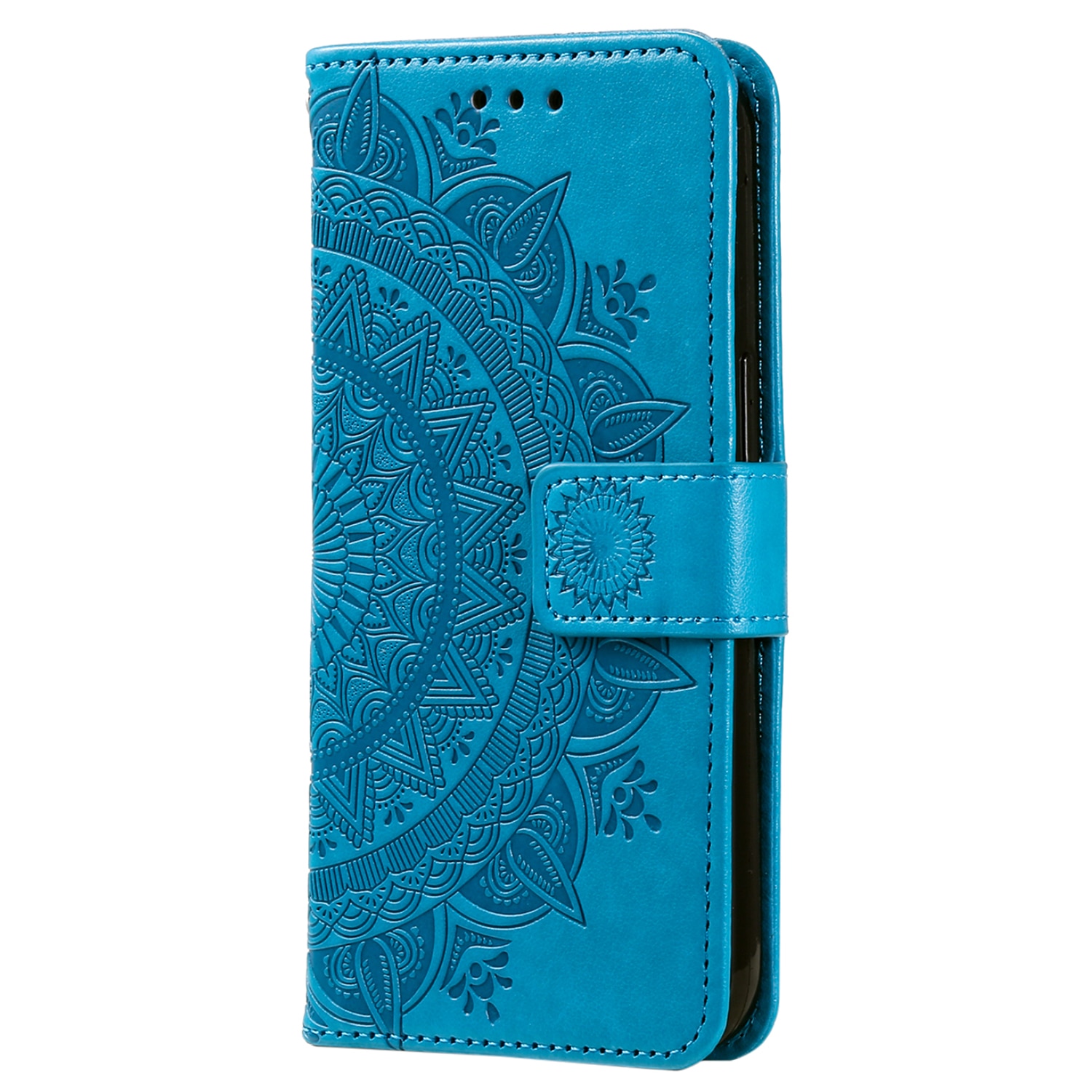 Læderetui Mandala Samsung Galaxy A17 Blå