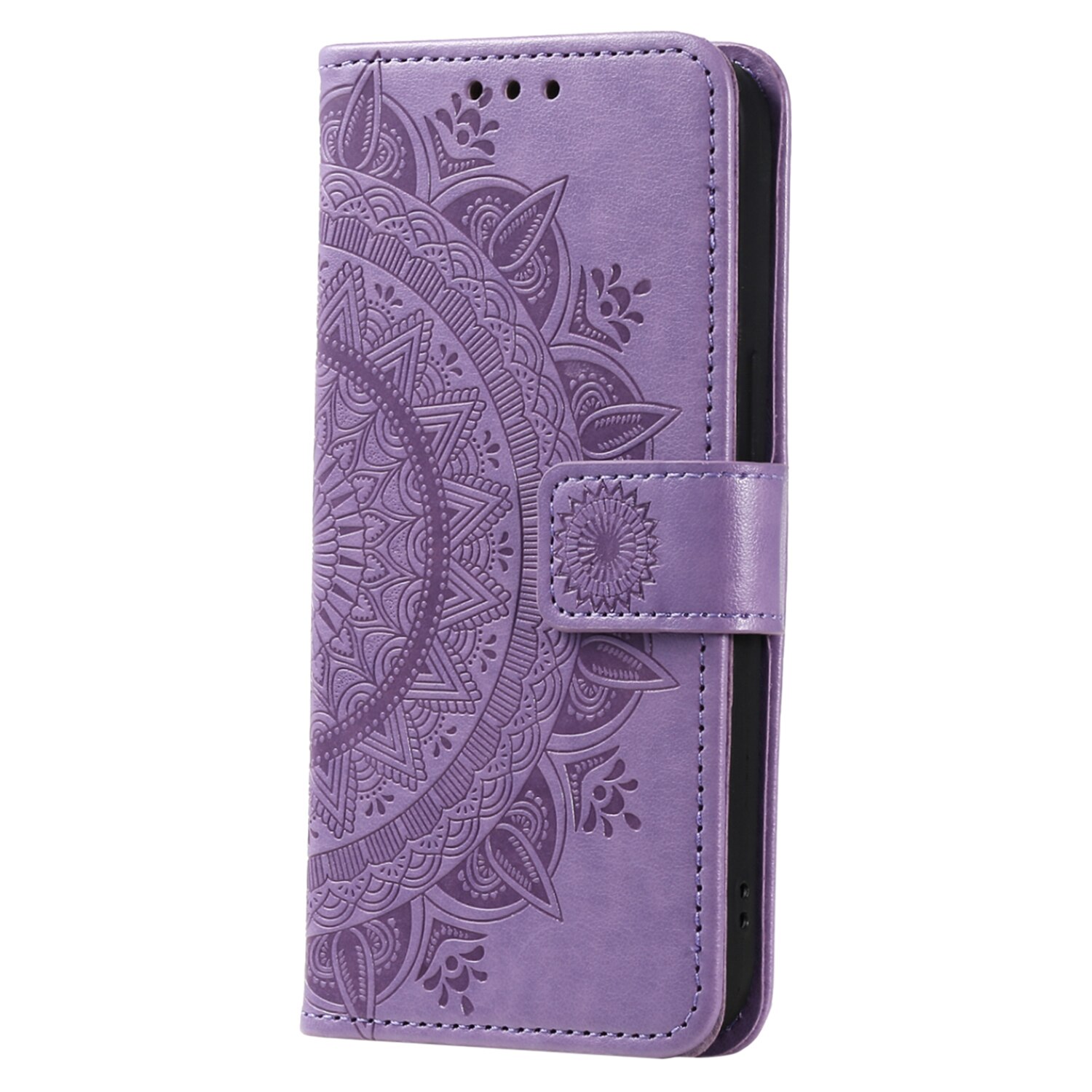 Læderetui Mandala Samsung Galaxy A17 Lilla