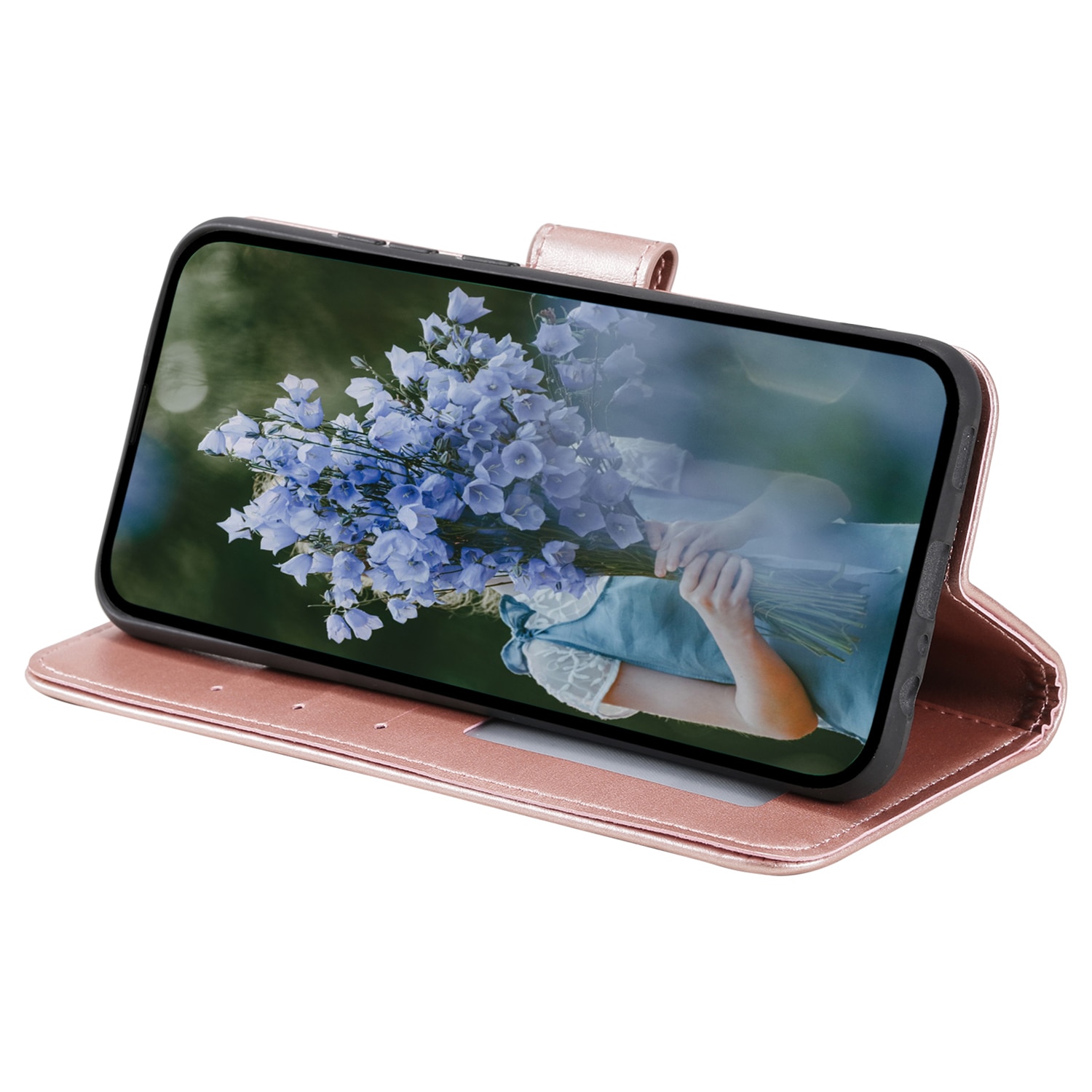 Læderetui Mandala Samsung Galaxy A17 Rose guld