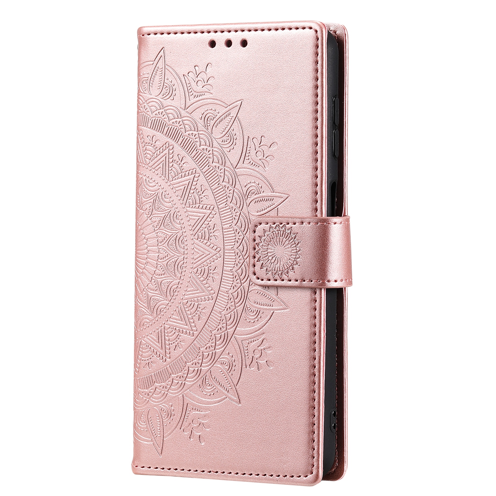 Læderetui Mandala Samsung Galaxy A17 Rose guld