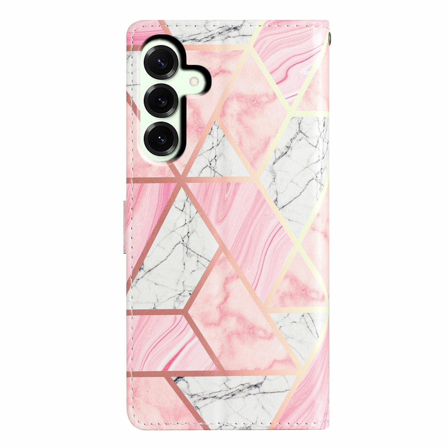 Mobiltaske Samsung Galaxy A17 lyserød marmor