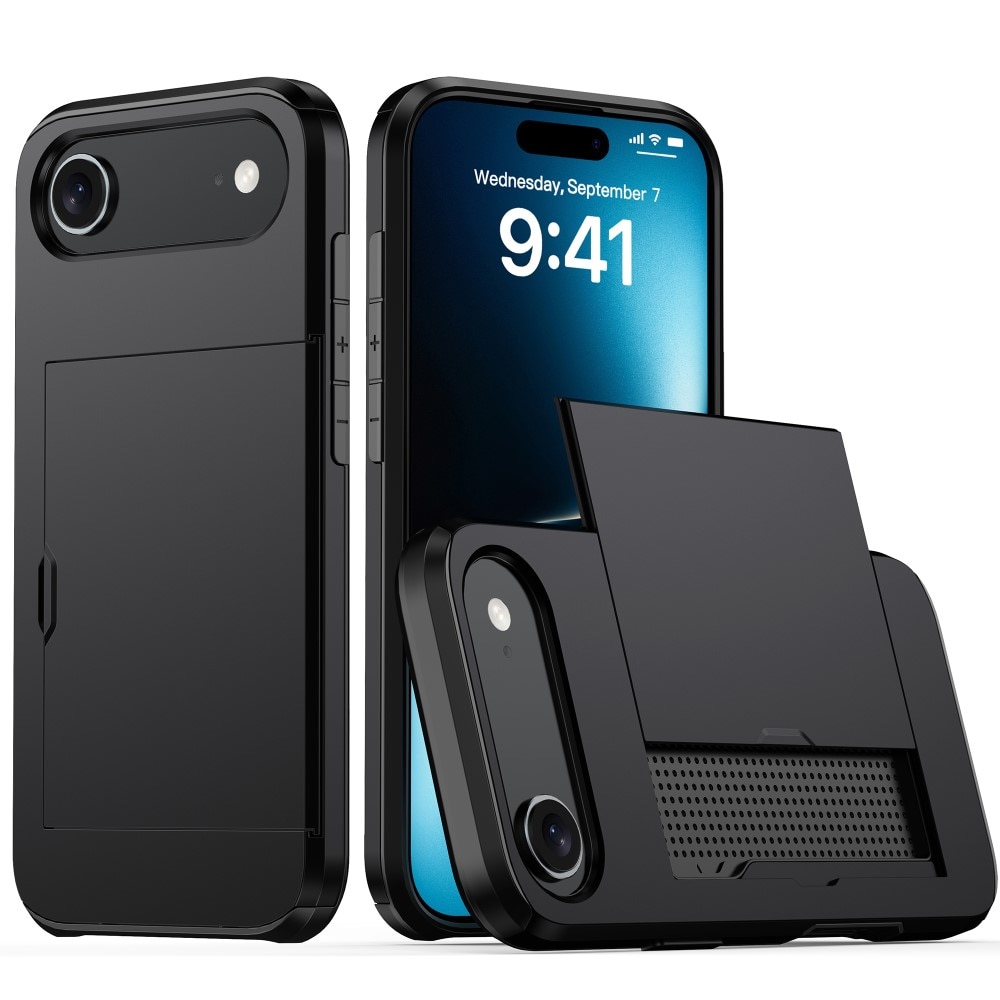 Cover Kortholder iPhone 17 Air Sort