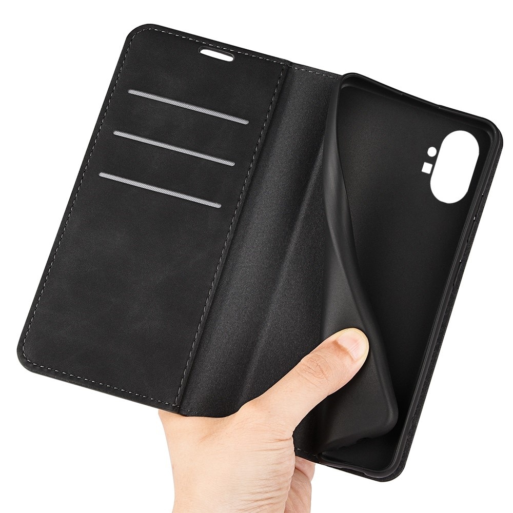 Nothing Phone 1 Slim Mobiltaske Sort
