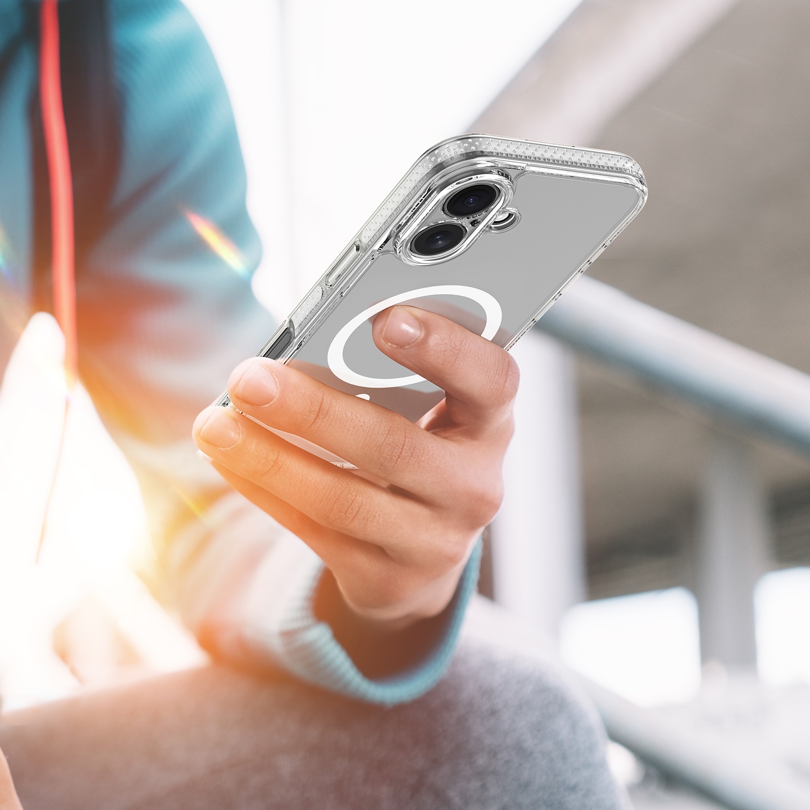 Clin Series MagSafe iPhone 17 gennemsigtig