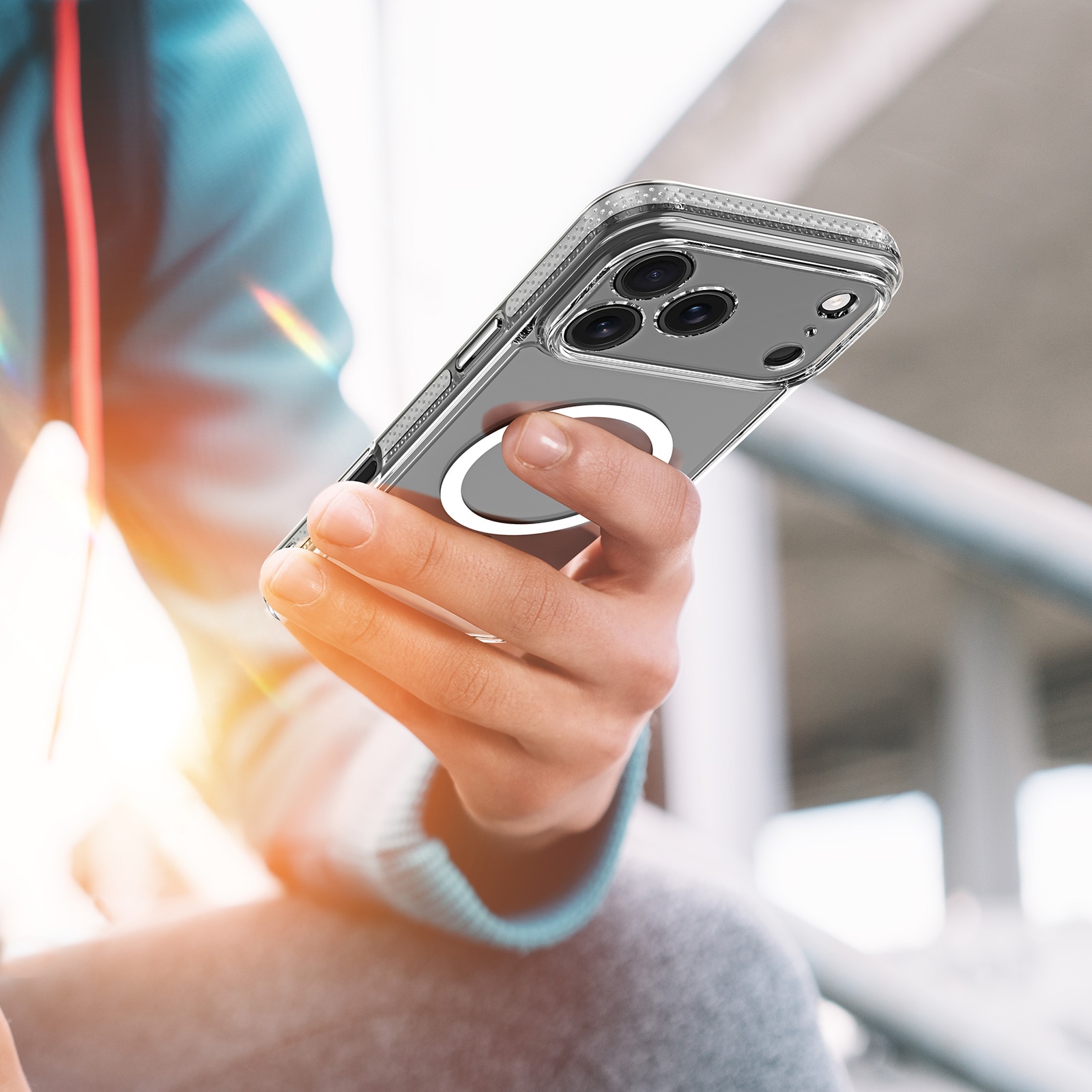 Clin Series MagSafe iPhone 17 Pro gennemsigtig