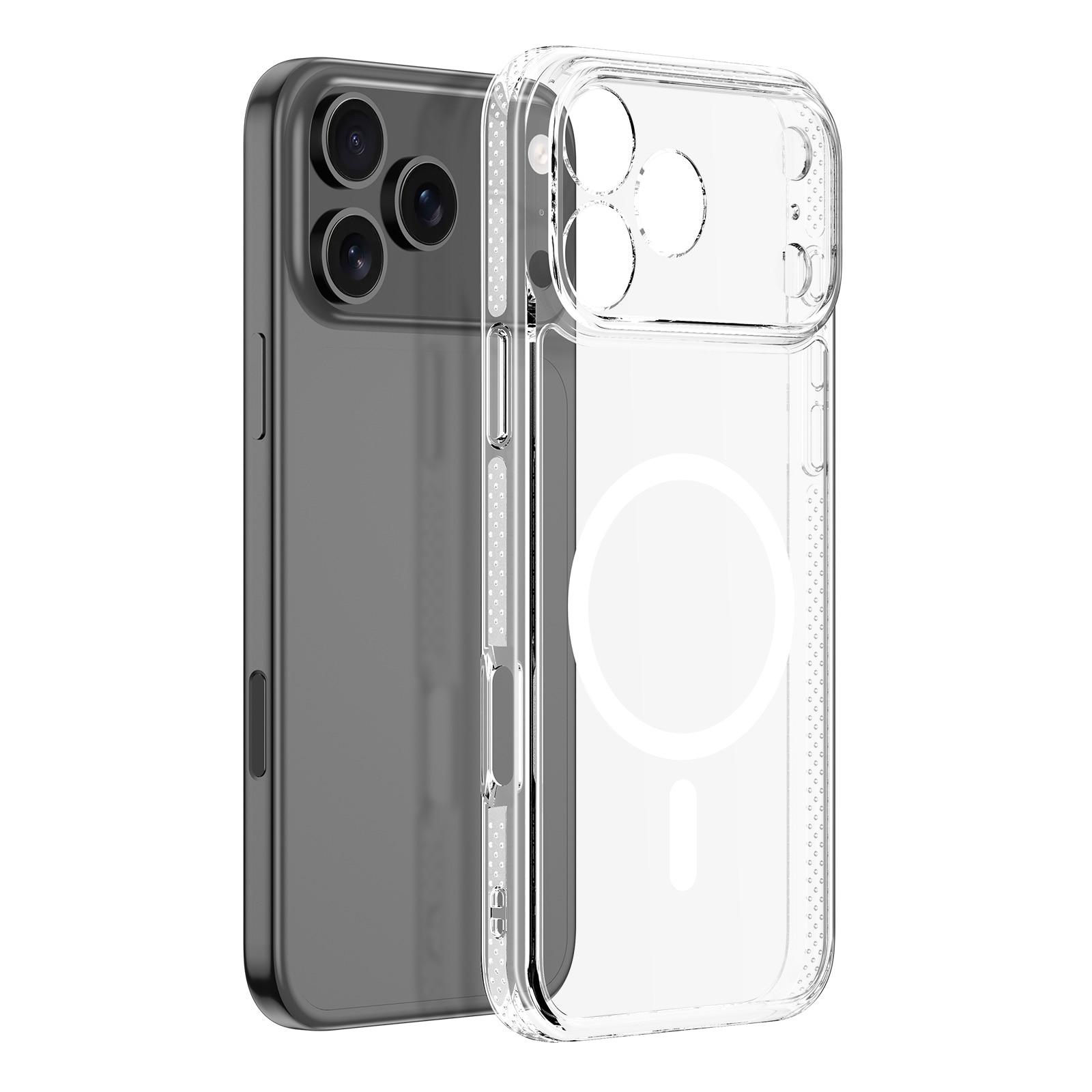 Clin Series MagSafe iPhone 17 Pro Max gennemsigtig