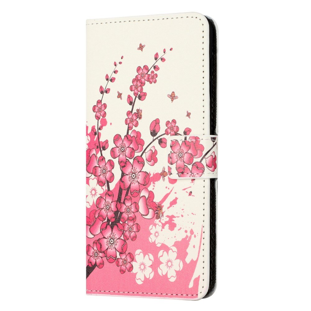 Mobiltaske Samsung Galaxy A14 kirsebærblomster