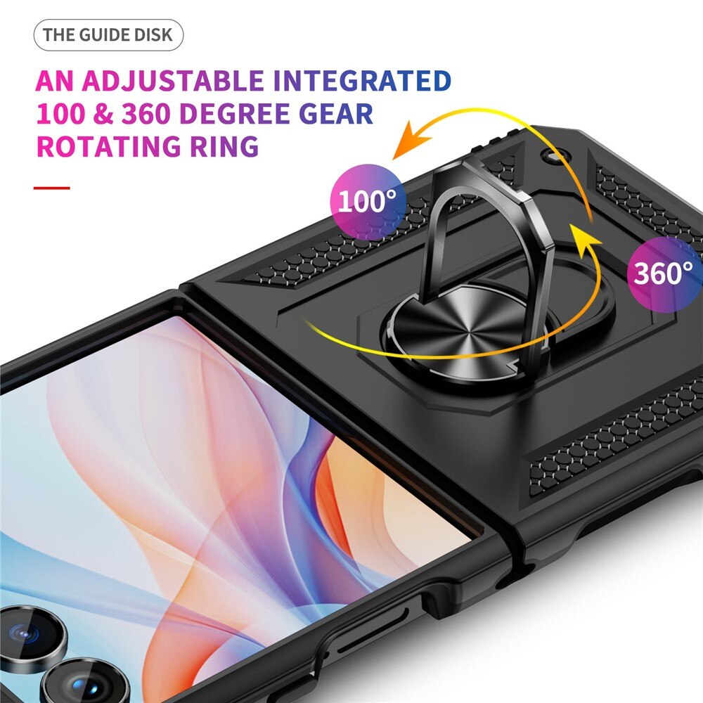 Hybridcover Tech Ring Samsung Galaxy Z Flip 7 sort