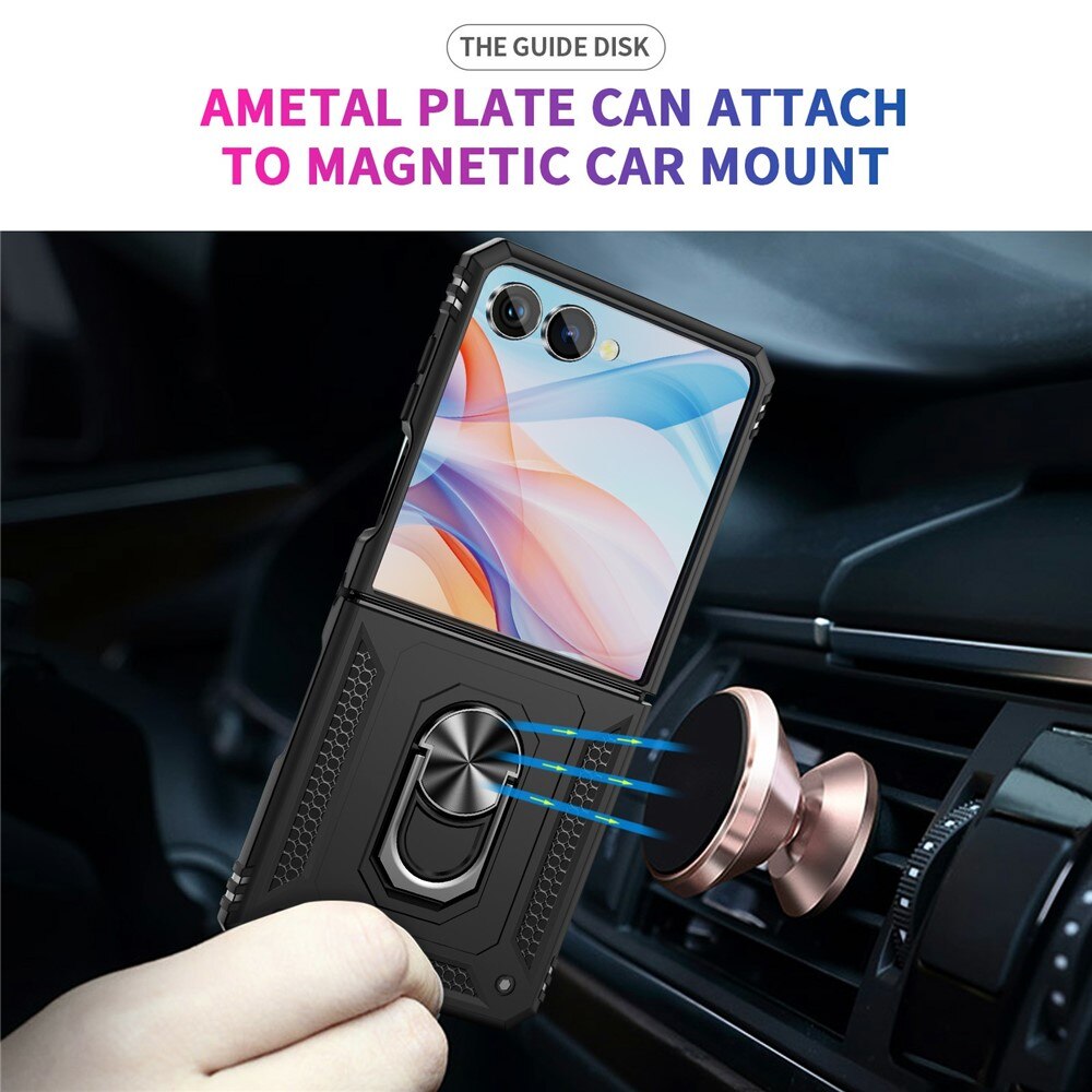 Hybridcover Tech Ring Samsung Galaxy Z Flip 7 sort