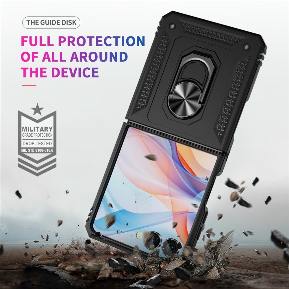 Hybridcover Tech Ring Samsung Galaxy Z Flip 7 sort