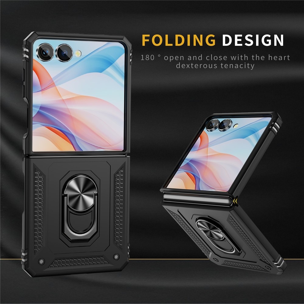 Hybridcover Tech Ring Samsung Galaxy Z Flip 7 sort