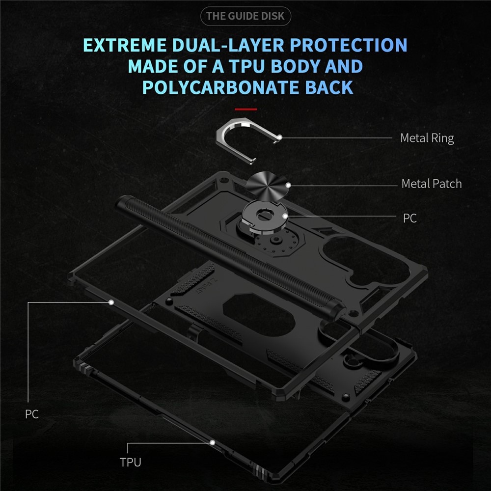 Hybridcover Tech Ring Samsung Galaxy Z Fold 7 sort