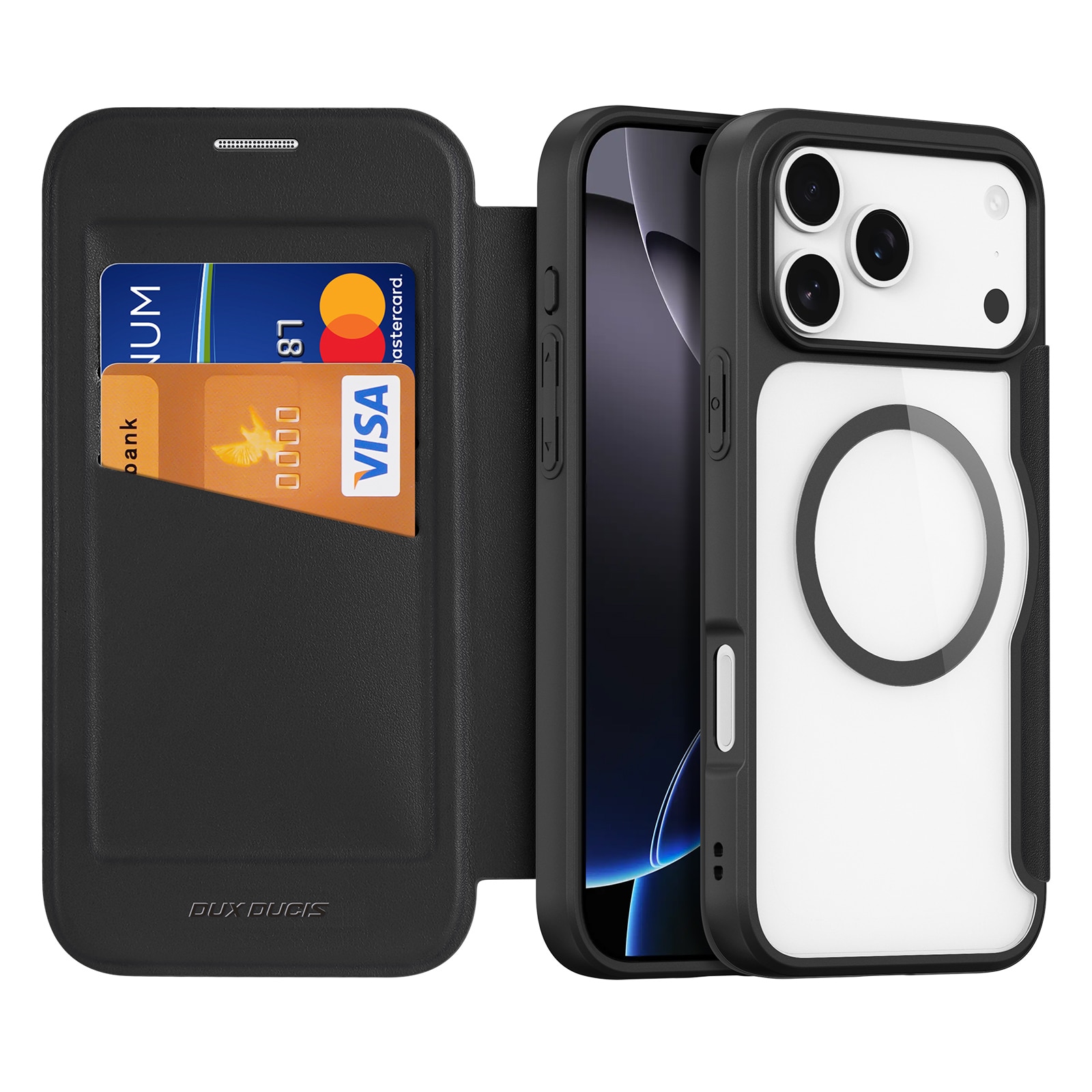 Skin X Pro MagSafe iPhone 17 Pro Sort