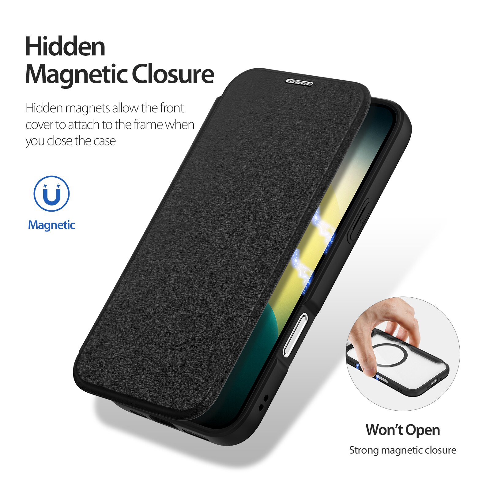 Skin X Pro MagSafe iPhone 17 Air Sort