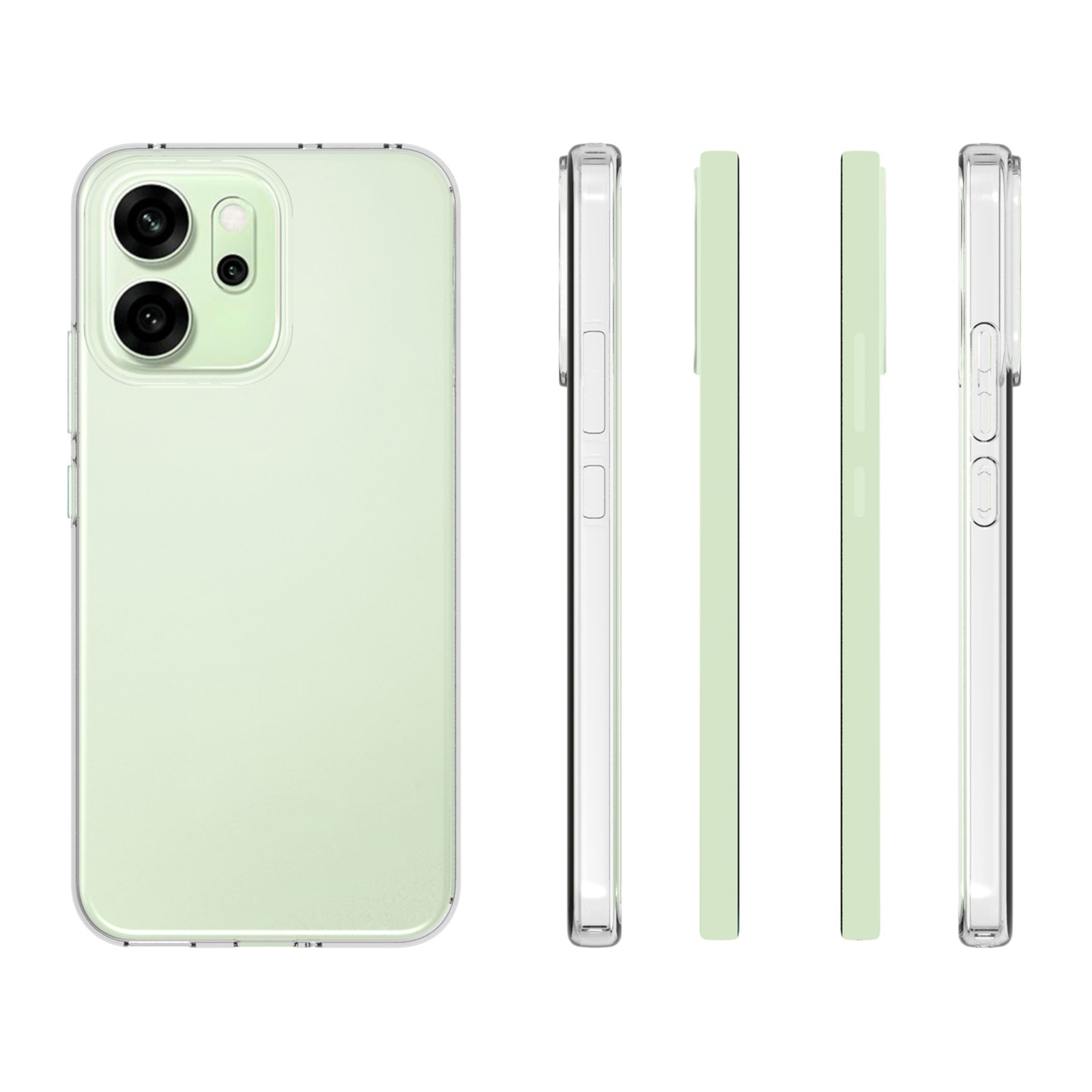 TPU Case Oppo Reno 14 Gennemsigtig