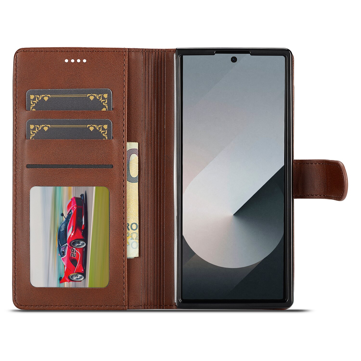 Tegnebogsetui Samsung Galaxy Z Fold 7 Brun