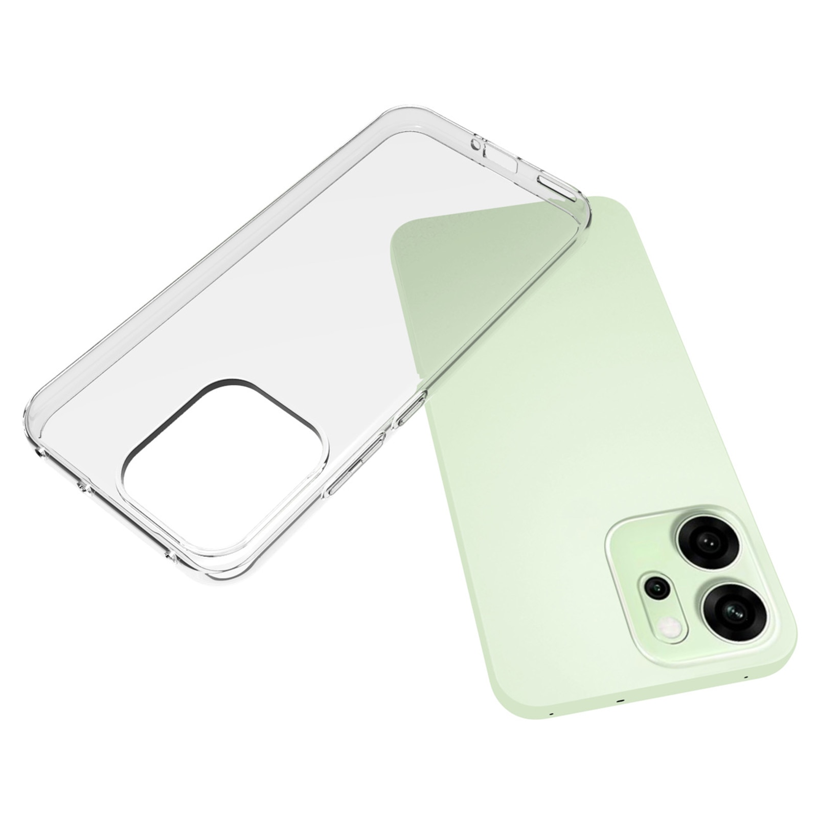 TPU Case Oppo Reno 14 F Gennemsigtig
