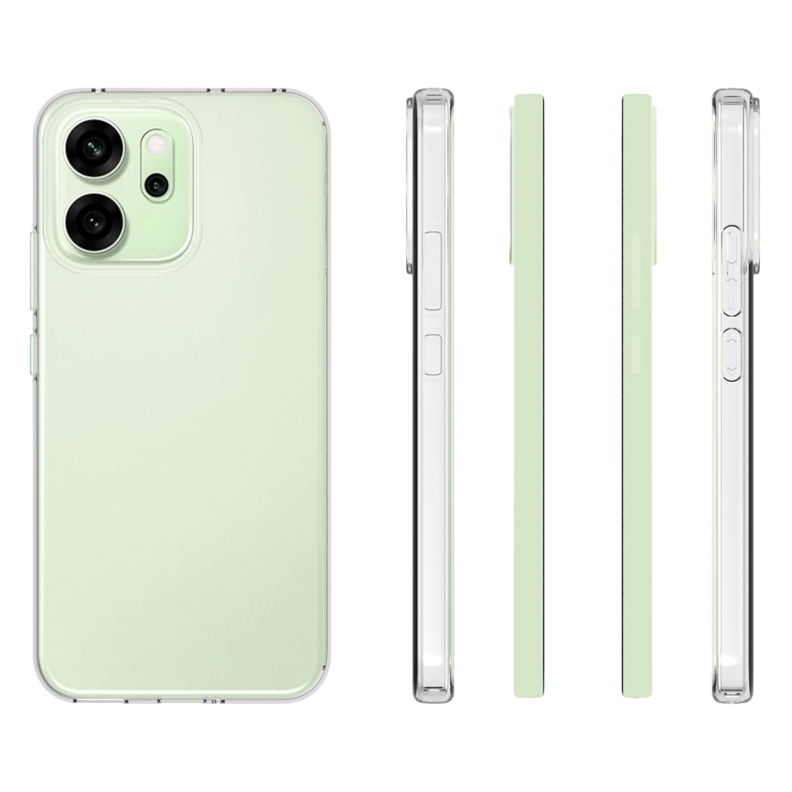TPU Case Oppo Reno 14 F Gennemsigtig