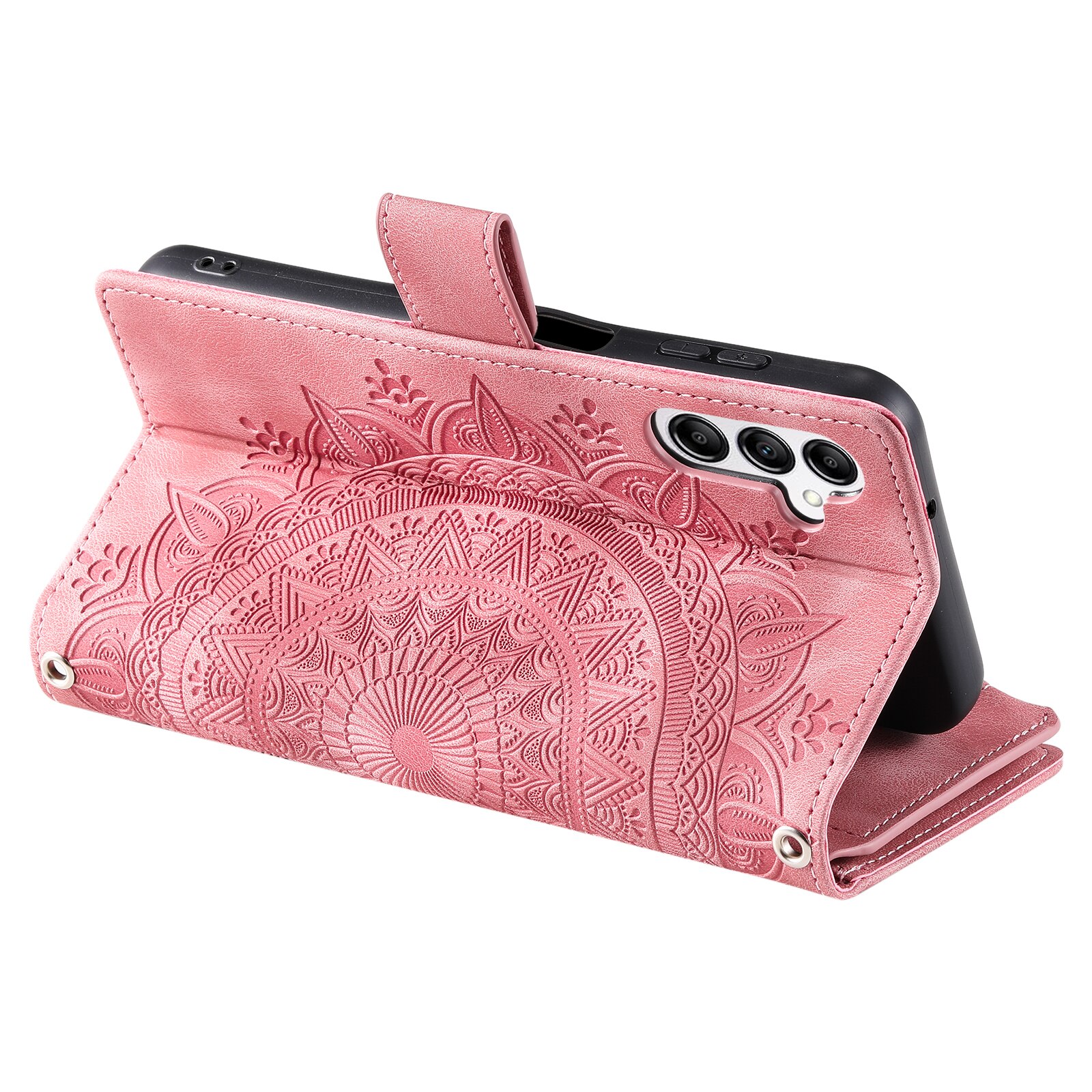 Pung Taske Samsung Galaxy S25 FE Mandala Lyserød