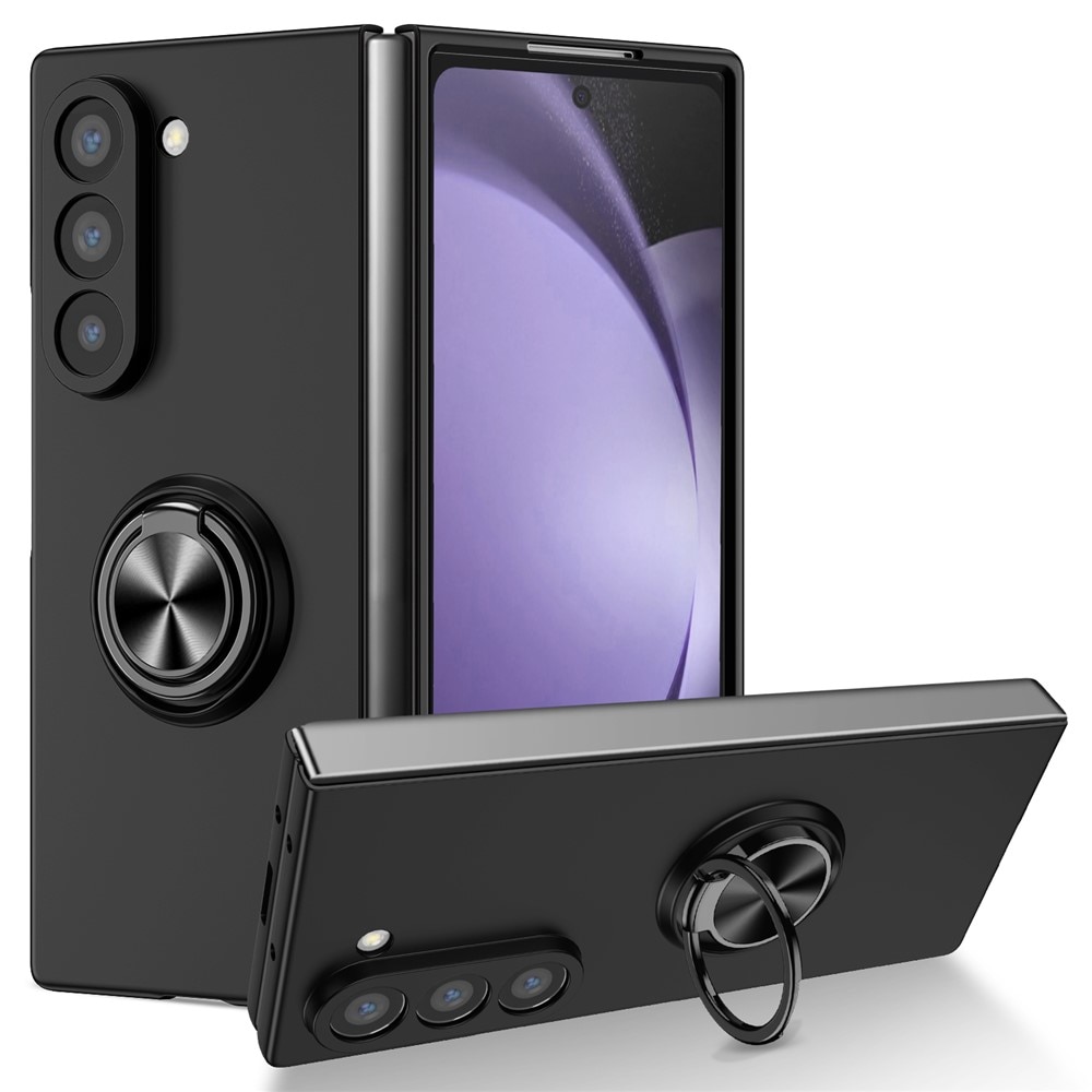 Samsung Galaxy Z Fold 7 Cover magnetisk ringholder sort