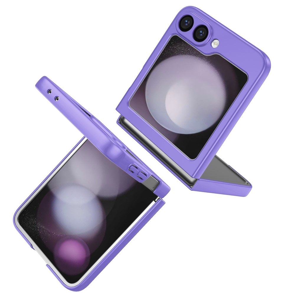 Samsung Galaxy Z Flip 7 Cover magnetisk ringholder Lilla