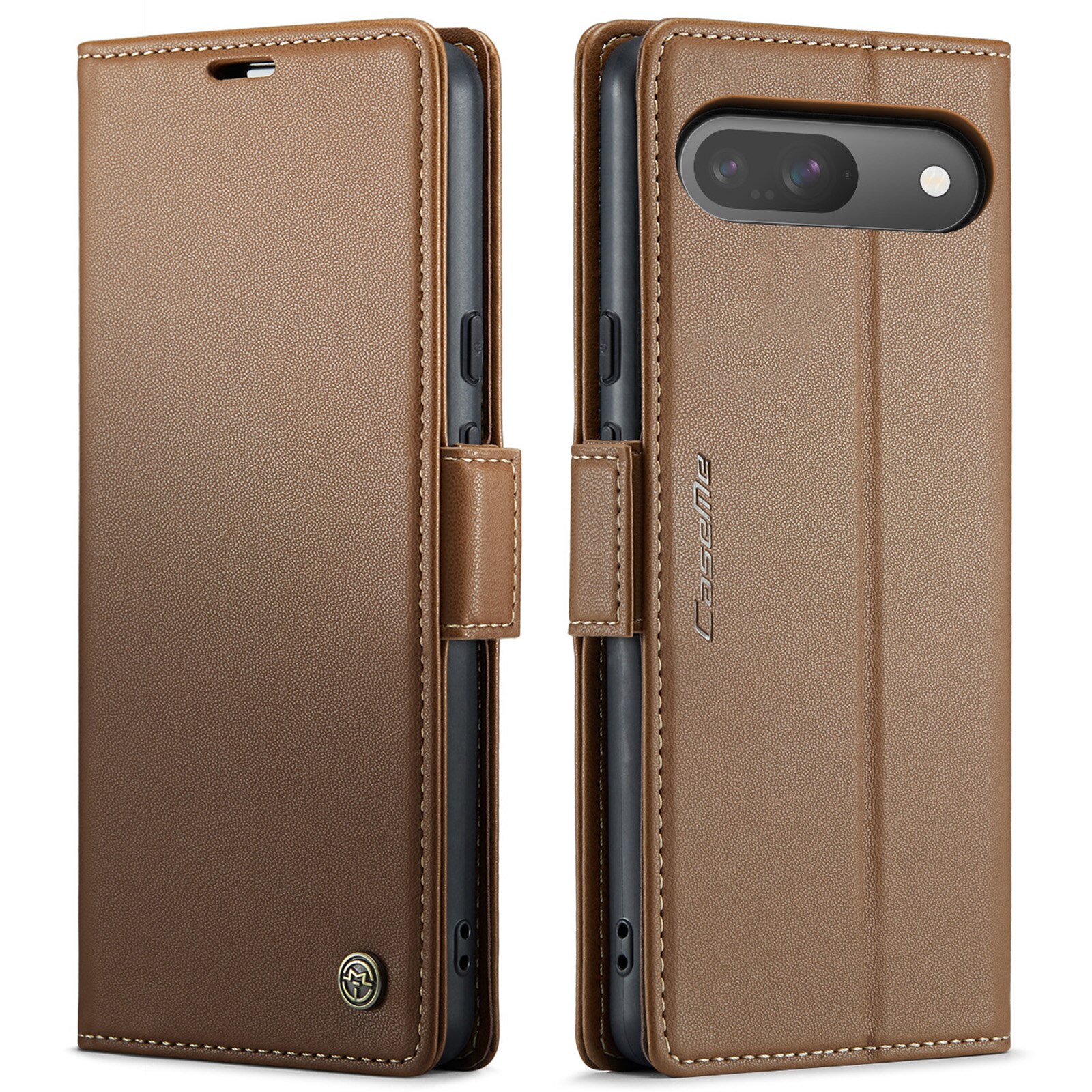RFID blocking Slim Pung Etui Google Pixel 10 Pro Brun