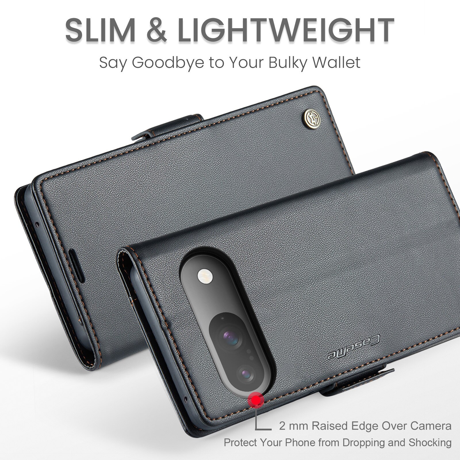 RFID blocking Slim Pung Etui Google Pixel 10 Sort